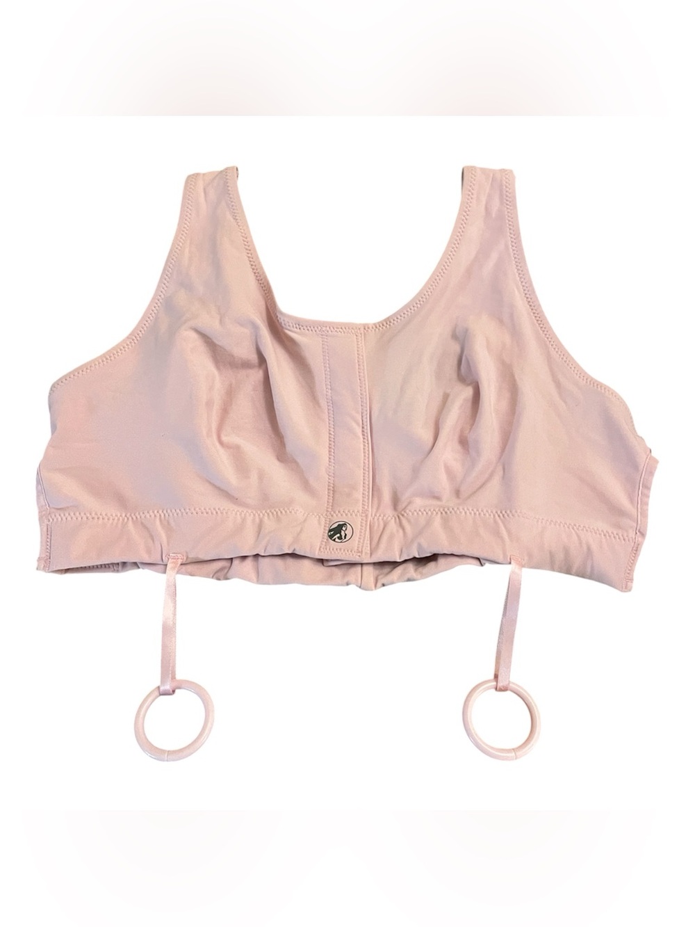 Soft Light Pink Post-Surgery Mastectomy Bra with Prosthesis Pockets